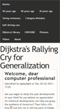 Mobile Screenshot of dijkstrascry.com